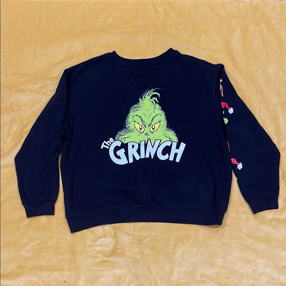 The Grinch Black Sweater